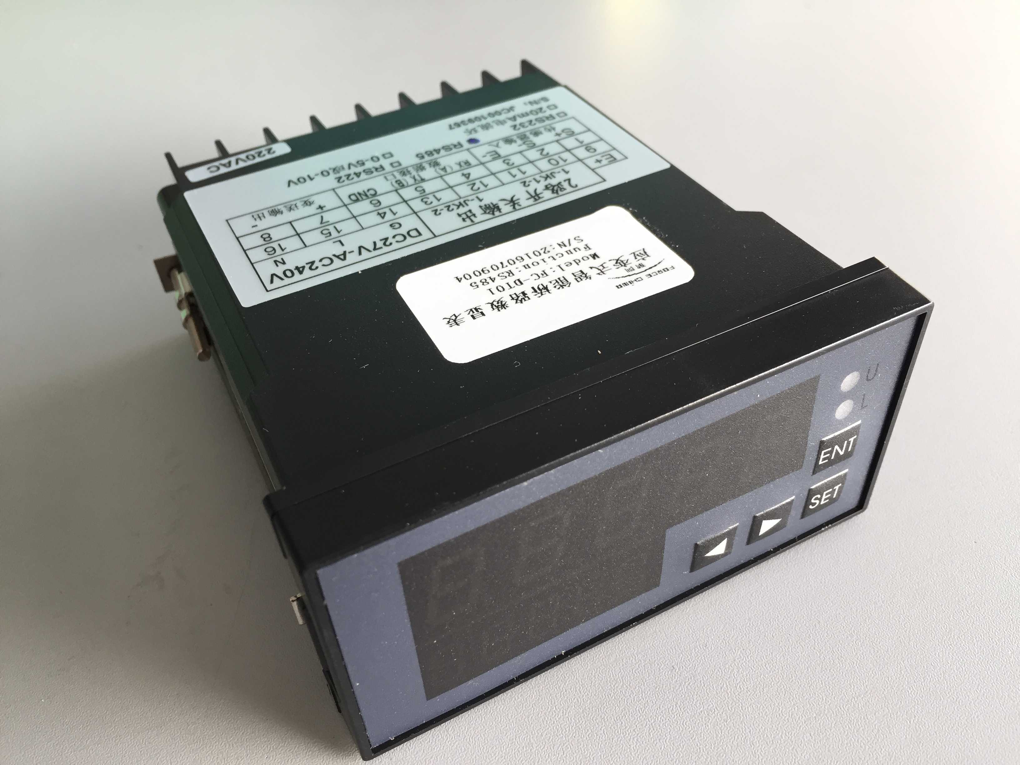 耐創(chuàng)Forcechina智能橋路數(shù)顯儀表FC-DT01